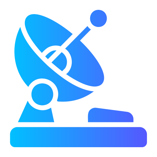 satellitenschüssel Generic gradient fill icon