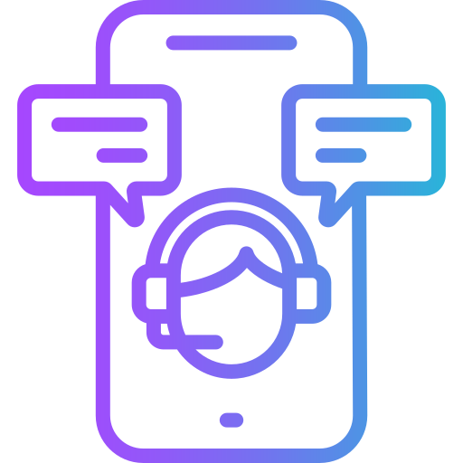 Personal assistant Generic gradient outline icon