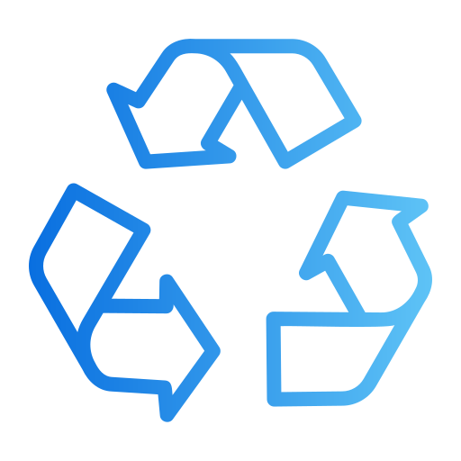 Recycle Generic gradient outline icon