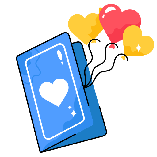 Love card Generic color lineal-color icon
