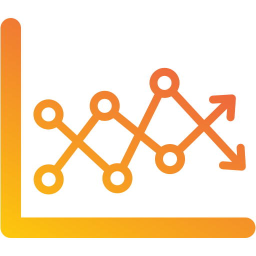 analyse de la concurrence Generic gradient fill Icône