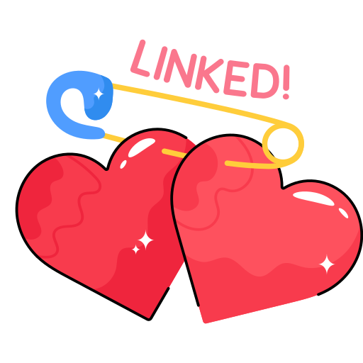 Linked Generic color lineal-color icon