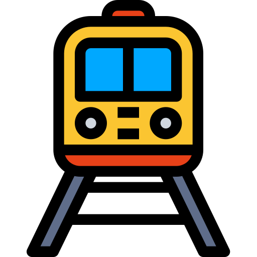 Train Justicon Lineal Color icon