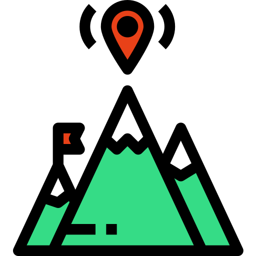 Гора Justicon Lineal Color иконка
