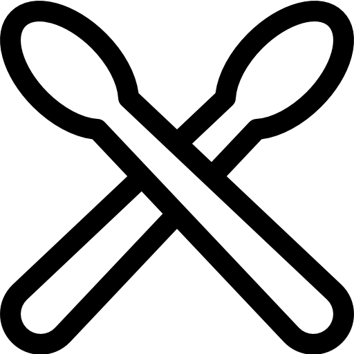 trommelstöcke Basic Rounded Lineal icon