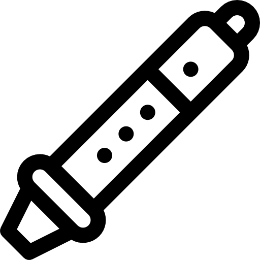 플루트 Basic Rounded Lineal icon