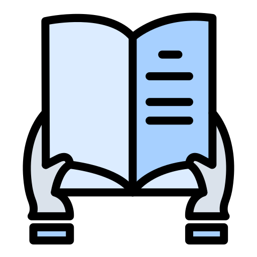 Book reading Generic color lineal-color icon