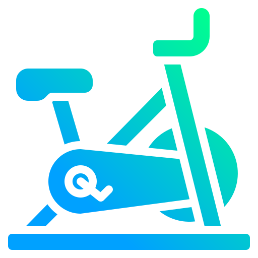 Stationary bike Generic gradient fill icon