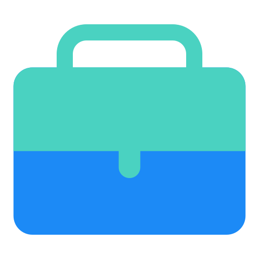 Briefcase Generic color fill icon