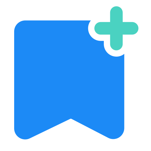 Bookmark Generic color fill icon