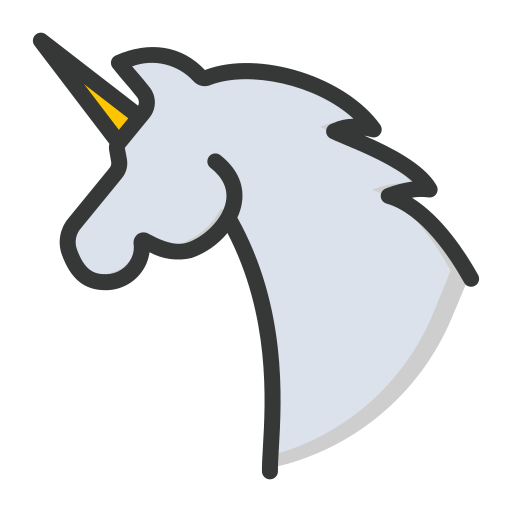 Unicorn Generic color lineal-color icon