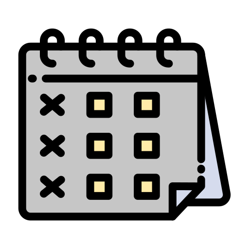 Calendar Generic color lineal-color icon