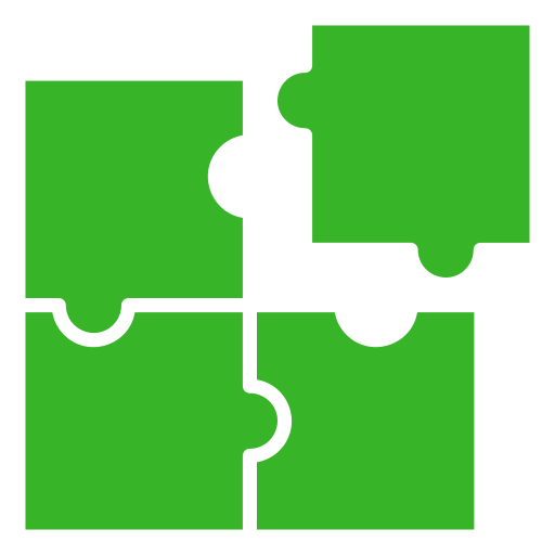 Puzzle piece Generic color fill icon