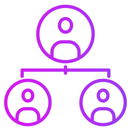 Organization Generic gradient outline icon
