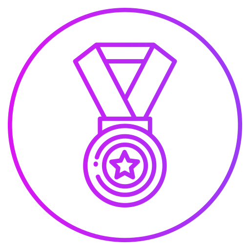 Медаль Generic gradient outline иконка
