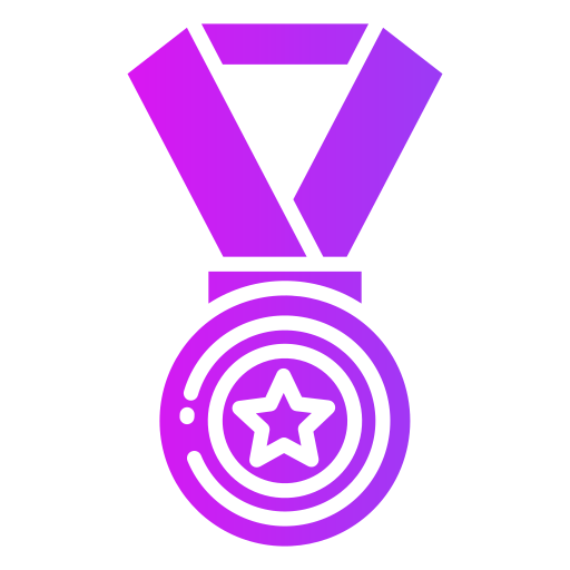 medal Generic gradient fill ikona