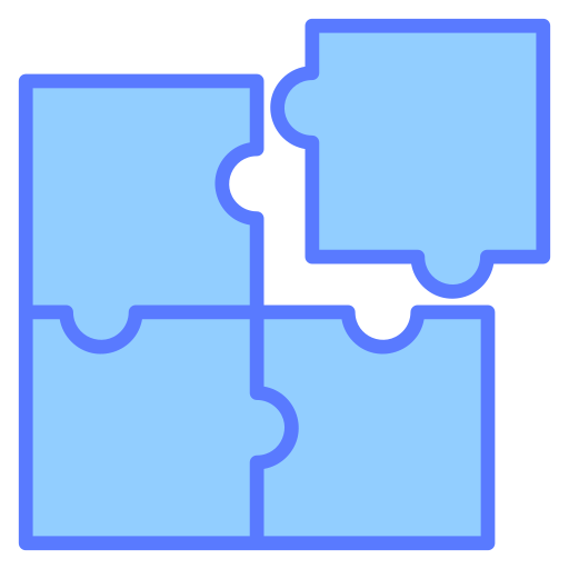 Puzzle piece Generic color lineal-color icon