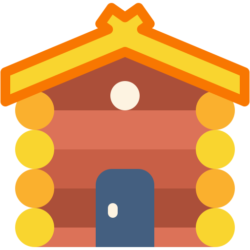 木造住宅 Generic color fill icon