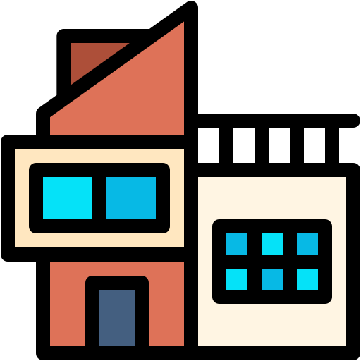 casa Generic color lineal-color icono