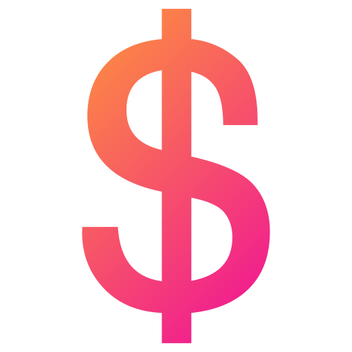 geld Generic gradient fill icon