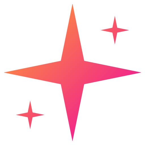 gwiazdy Generic gradient fill ikona