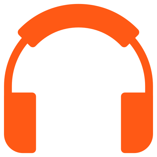 słuchawki Generic color fill ikona
