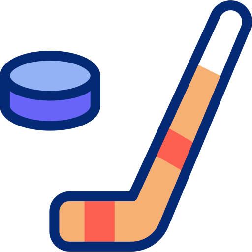hokej na lodzie Basic Accent Lineal Color ikona