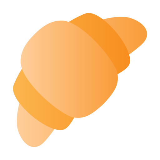 Croissant Generic gradient fill icon