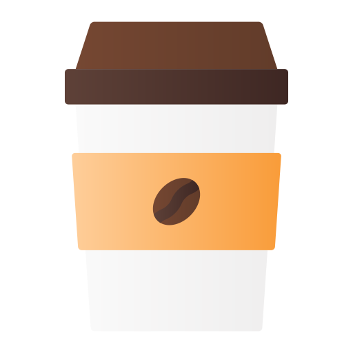 Paper cup Generic gradient fill icon