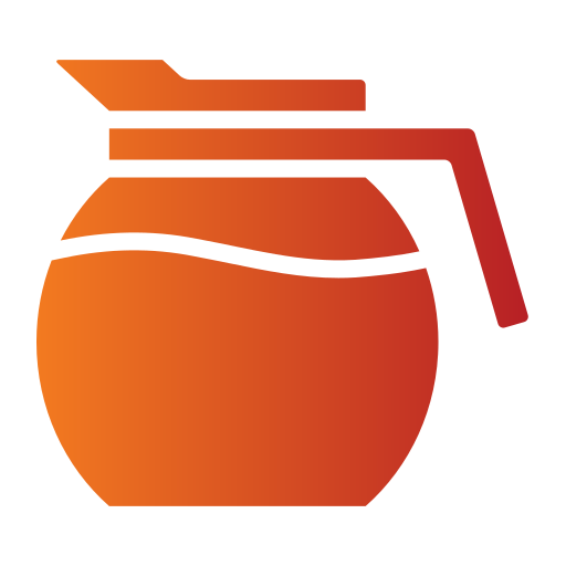 Coffee pot Generic gradient fill icon