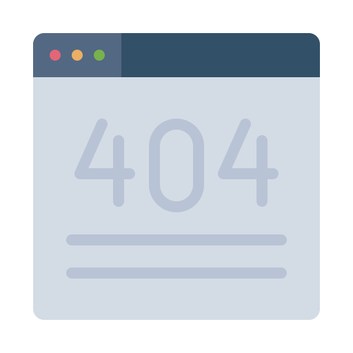ошибка 404 Generic color fill иконка