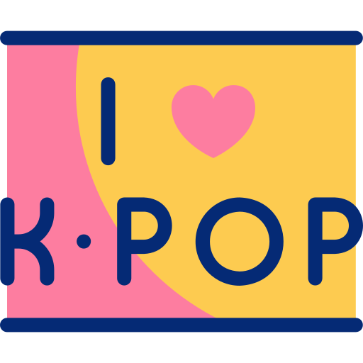 kpop Basic Accent Lineal Color Icône