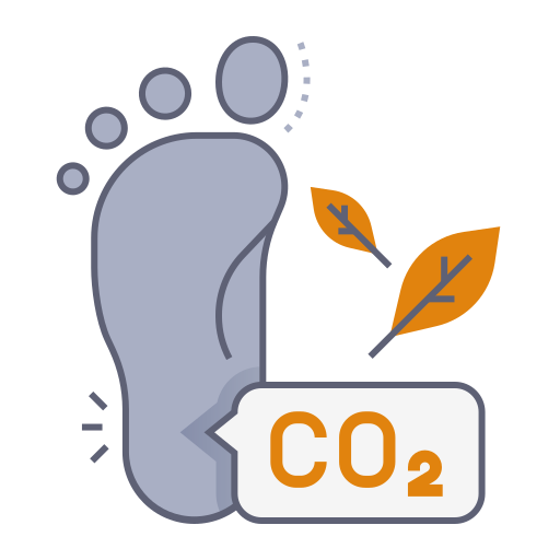 co2-fußabdruck Generic gradient lineal-color icon
