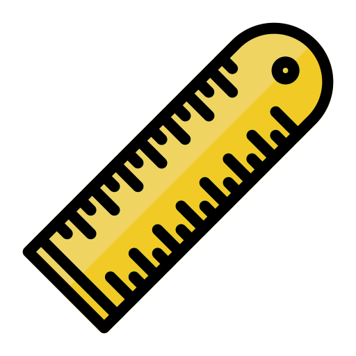 Ruler Generic color lineal-color icon