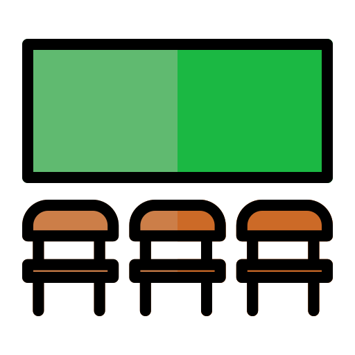 Classroom Generic color lineal-color icon