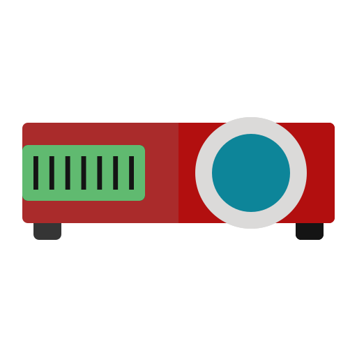 proiettore Generic color fill icona