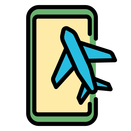modo avión Generic color lineal-color icono