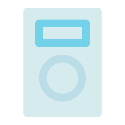 Music player Generic color fill icon