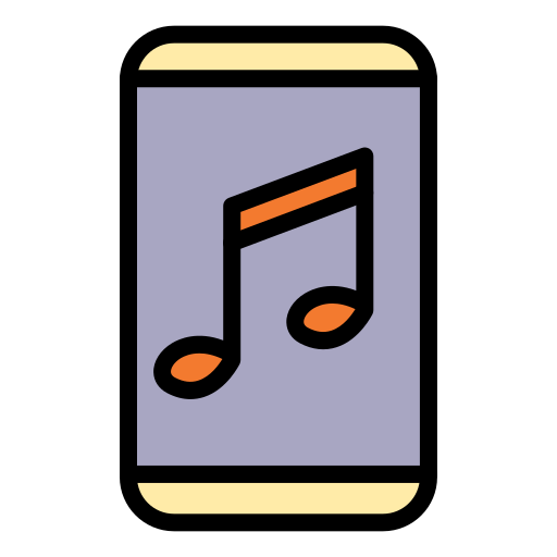 urządzenie muzyczne Generic color lineal-color ikona