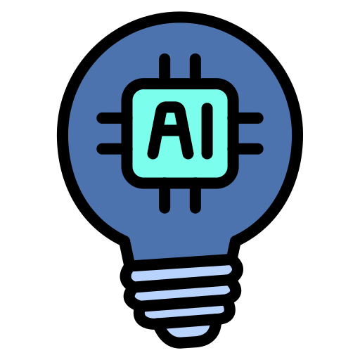 Ai bulb Generic color lineal-color icon