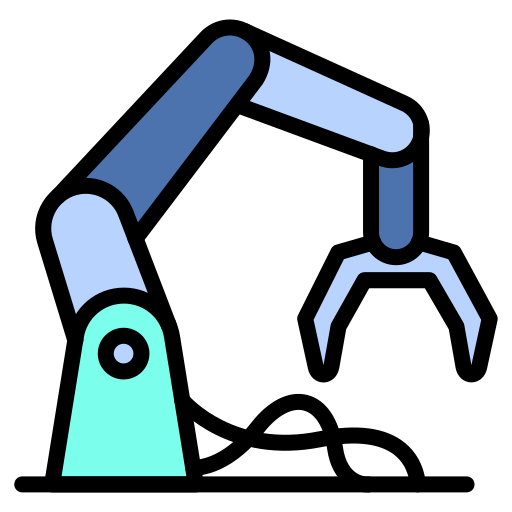 Factory machine Generic color lineal-color icon