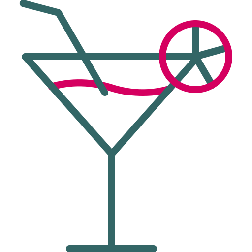 cocktail Generic color outline icoon