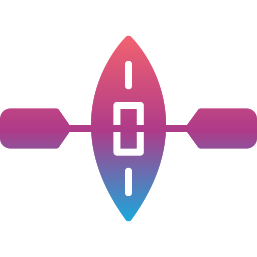 Kayak Generic gradient fill icon