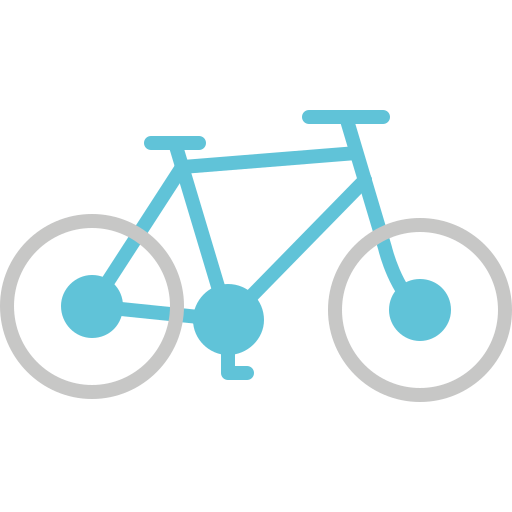 自転車 Generic color fill icon