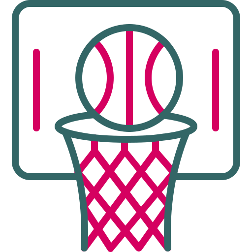 koszykówka Generic color outline ikona