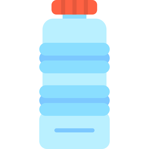 bouteille d'eau Generic color fill Icône