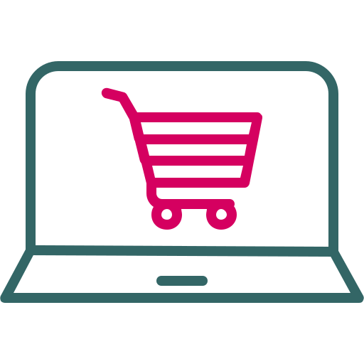 Online shopping Generic color outline icon