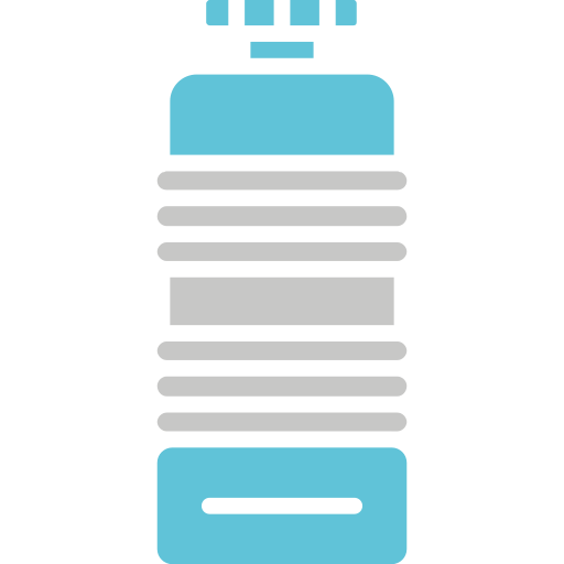 Water bottle Generic color fill icon