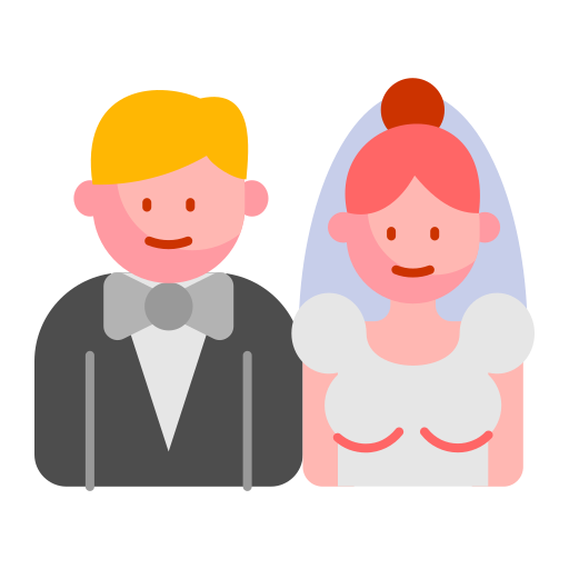 Свадьба Generic color fill иконка