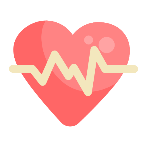 Heartbeat Generic color fill icon